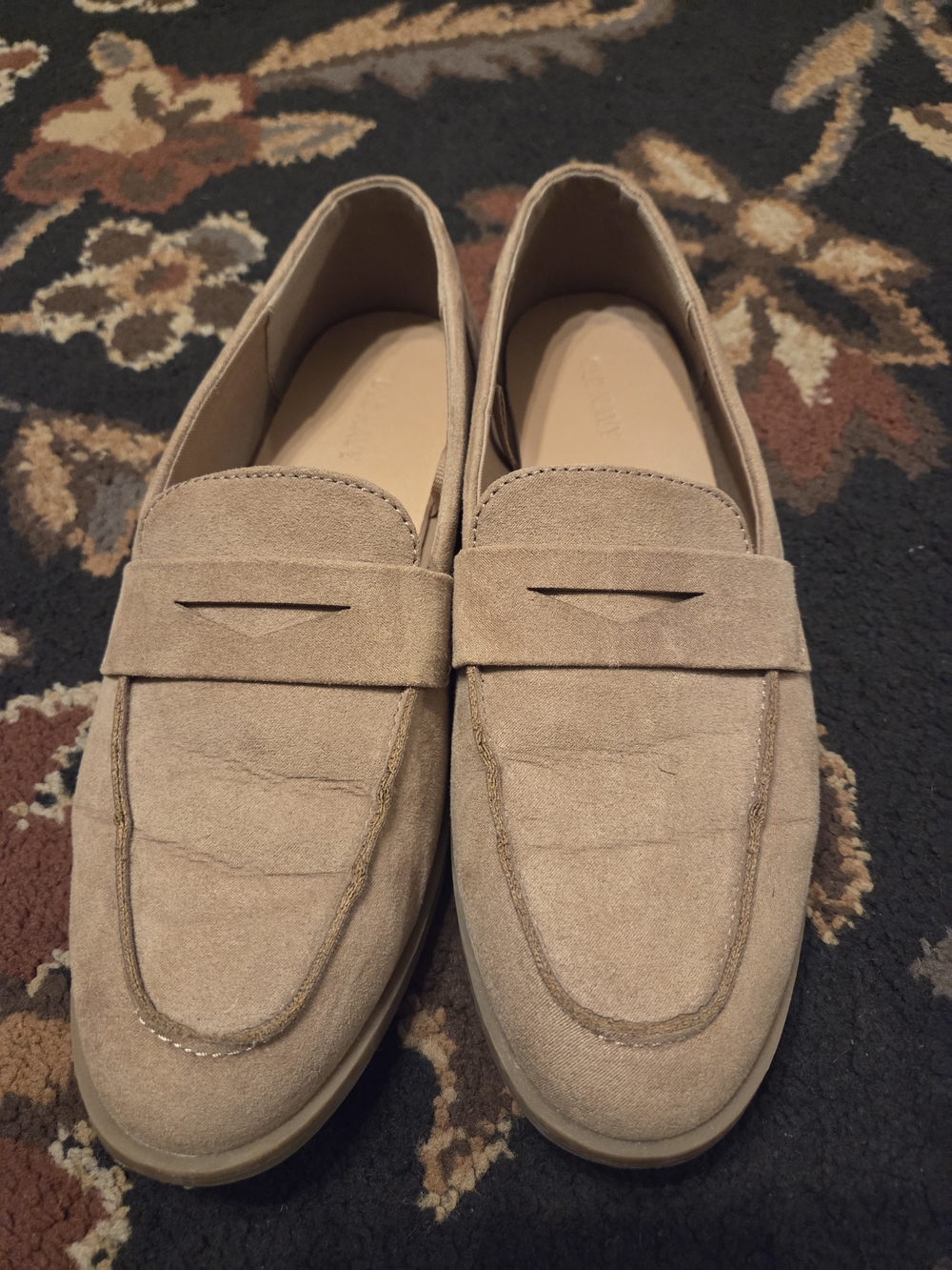 Suede Old Navy Beige (Sz8)